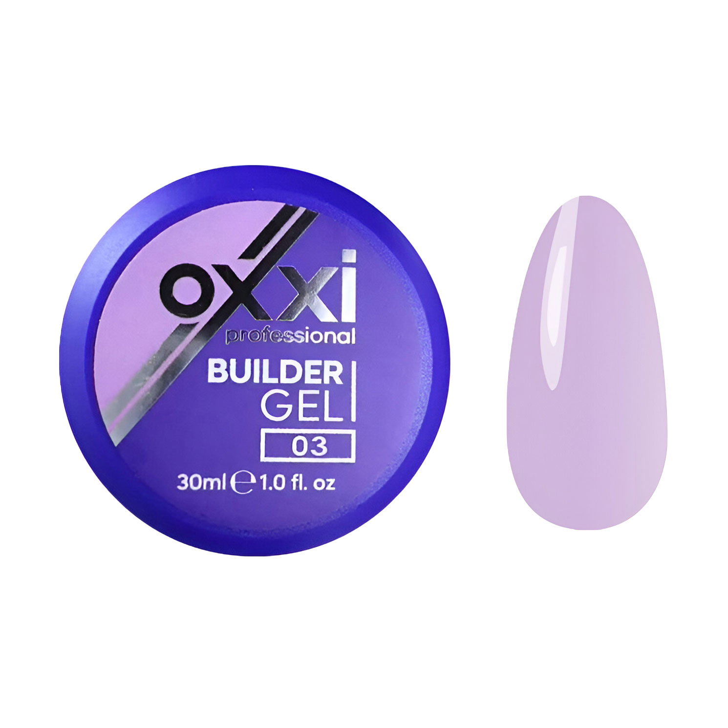 Моделювальний гель для нігтів Oxxi Professional Builder Gel 03, 30 мл