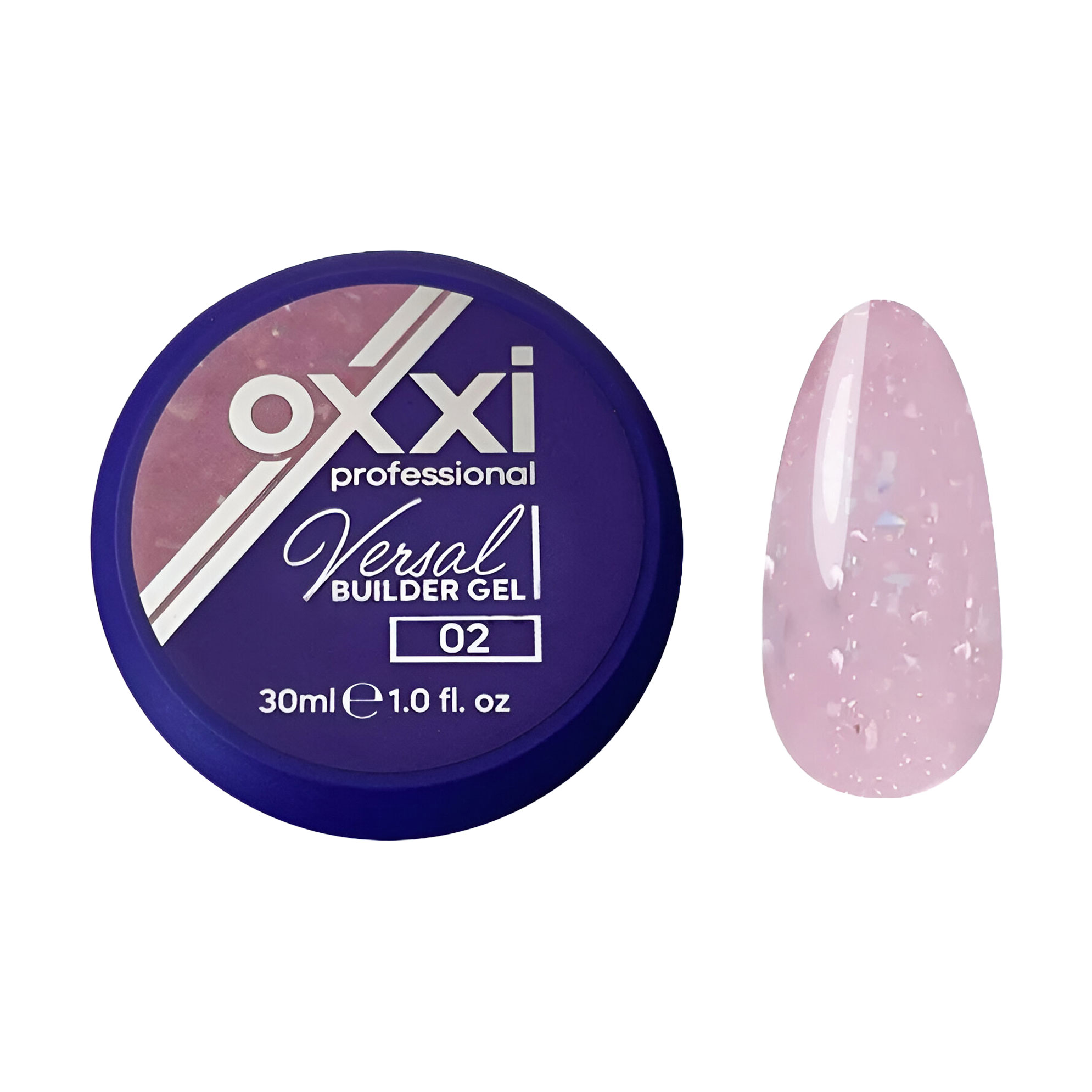Моделювальний гель для нігтів Oxxi Professional Versal Builder Gel 02, 30 мл